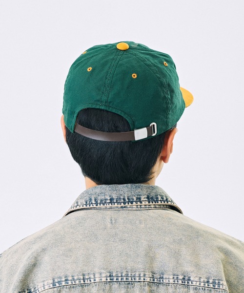 CA4LA(カシラ)の「SHORTBRIM CA CAP7(キャップ・メンズ・グリーン/ベージュ/ネイビー・ONESIZE)」の6枚目の写真