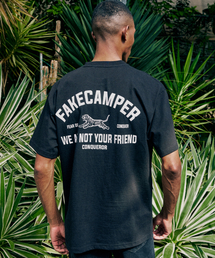 FAKE CAMPER（フェイクキャンパー）の「タイガーオリジナルヴィンテージ半袖Tシャツ[BLACK]（Tシャツ/カットソー）」