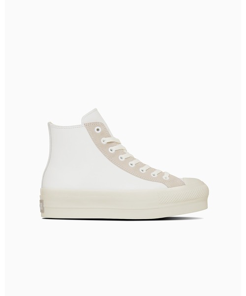 CONVERSE ALL STAR(コンバースオールスター)の「【直営店限定】LEATHER ALL STAR (R) LIFTED HI / レザー オールスター (R) リフテッド HI(スニーカー・レディース・ホワイト・4.5/4/3.5/11.5/10.5/9.5/9/8.5/8/7.5/7/6.5/5.5/5/3)」の4枚目の写真
