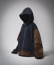 HARE | MA-1ドッキングZIPパーカー(HARE)(パーカー)