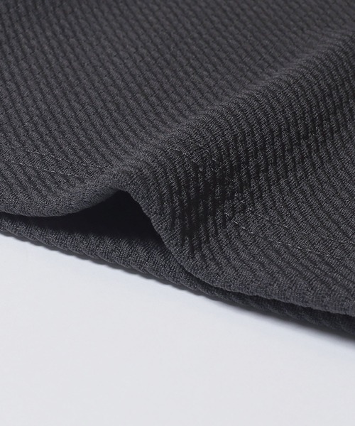 coca（coca）（コカ）の「エンボスノーカラーカーディガン（カーディガン/ボレロ・メンズ・チャコール/ブラック・XL/L/M）」の19枚目の写真