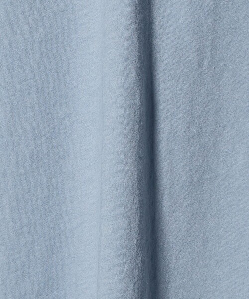 6(ロク)の「<6(ROKU)>コットンカシミヤ ボーダー リンガートップス(Tシャツ/カットソー・レディース・ライトブルー/ブラック・FREE)」の13枚目の写真