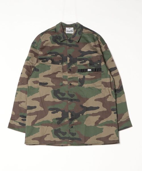 PRO CLUB (プロクラブ)の「【T17】【PRO CLUB/プロクラブ】WORKWEAR MECHANICS L/S SHIRT(シャツ/ブラウス・メンズ・ブラック/その他/グレー・LARGE)」の3枚目の写真