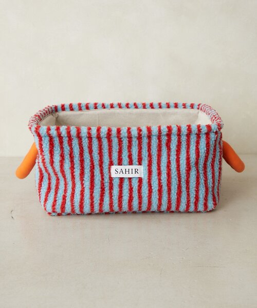 SAHIR（サヒール）の「【SAHIR サヒール】Fabric basket　L（収納グッズ・レディース・ピンク・0）」の7枚目の写真