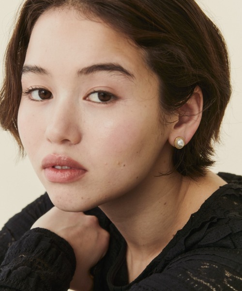 FUULLY STUDIO(フーリィーステューディオ)の「ポイントパールピアス(ピアス(両耳用)・レディース・シルバー/ゴールド・FREE)」の6枚目の写真
