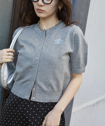 UMBRO（アンブロ）の「UMBRO × PUBLUX/アンブロ 別注 リングドット ニット カーディガン　限定展開（カーディガン/ボレロ）」