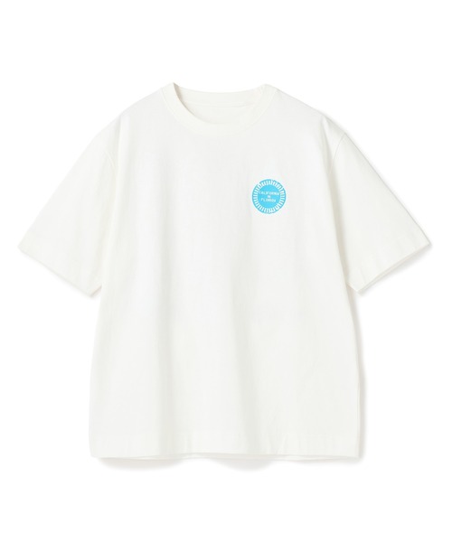 UNION STATION(ユニオンステーション)の「サンタモニカ グラフィック刺繍T〈ストレッチ・ハンドウォッシャブル〉(Tシャツ/カットソー・メンズ・ホワイト系その他/ホワイト/White・LL/L/M)」の3枚目の写真