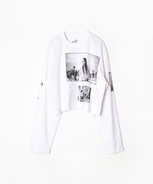 HOLIDAY | SUPER FINE DRY CROPPED L/S T-SHIRT (Joe Szabo) スーパーファインドライクロップドロングスリーブTシャツ (ジョセフスザボ)(Tシャツ/カットソー)