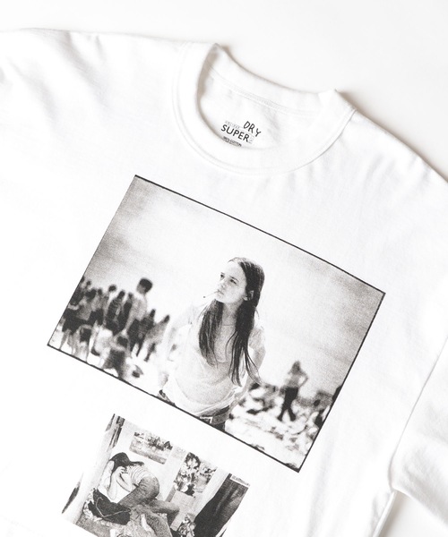 HOLIDAY（ホリデイ）の「SUPER FINE DRY CROPPED L/S T-SHIRT (Joe Szabo) スーパーファインドライクロップドロングスリーブTシャツ (ジョセフスザボ)（Tシャツ/カットソー・レディース・ホワイト・XL）」の3枚目の写真