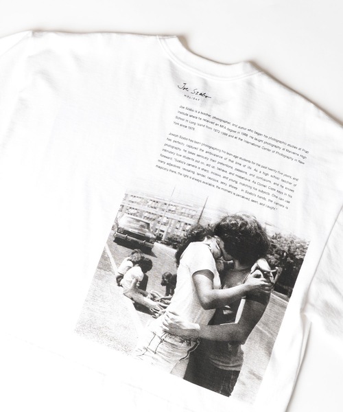 HOLIDAY（ホリデイ）の「SUPER FINE DRY CROPPED L/S T-SHIRT (Joe Szabo) スーパーファインドライクロップドロングスリーブTシャツ (ジョセフスザボ)（Tシャツ/カットソー・レディース・ホワイト・XL）」の4枚目の写真