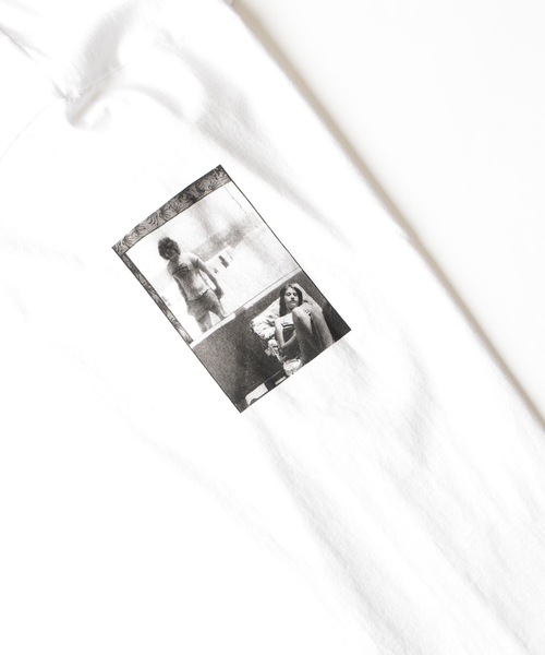 HOLIDAY（ホリデイ）の「SUPER FINE DRY CROPPED L/S T-SHIRT (Joe Szabo) スーパーファインドライクロップドロングスリーブTシャツ (ジョセフスザボ)（Tシャツ/カットソー・レディース・ホワイト・XL）」の6枚目の写真