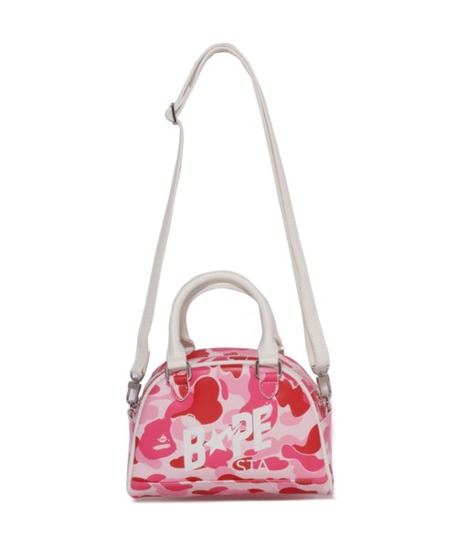 ABC CAMO MINI BOWLING BAG（ハンドバッグ）｜A BATHING APE（ア 