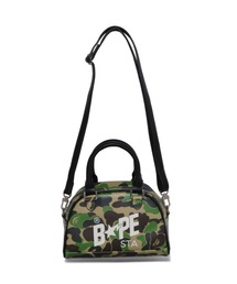 A BATHING APE（アベイシングエイプ）の「ABC CAMO MINI BOWLING BAG（ハンドバッグ）」