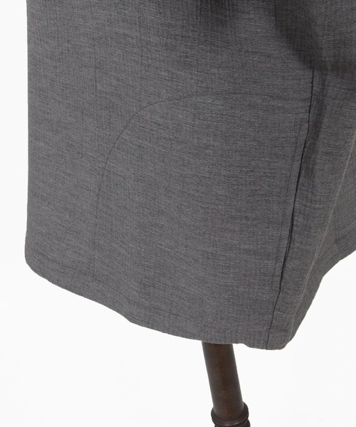 CAMBIO(カンビオ)の「mhs2553-Crepe Skipper Shirts スキッパーシャツ(CAM26SS-026)(シャツ/ブラウス・メンズ・ブラック/ホワイト/チャコール・L/M/S)」の10枚目の写真