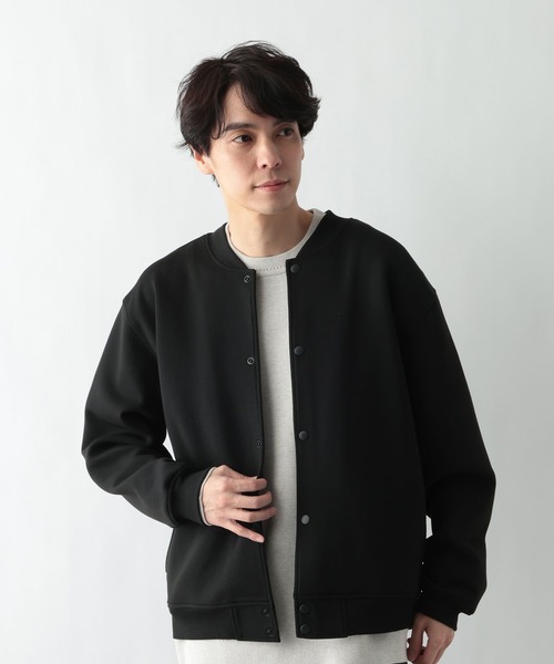 GLOBAL WORK(グローバルワーク)の「ダンボールスタジャン/647672(カーディガン/ボレロ・メンズ・グレー/ブラック・SMALL/MEDIUM/LARGE)」の1枚目の写真