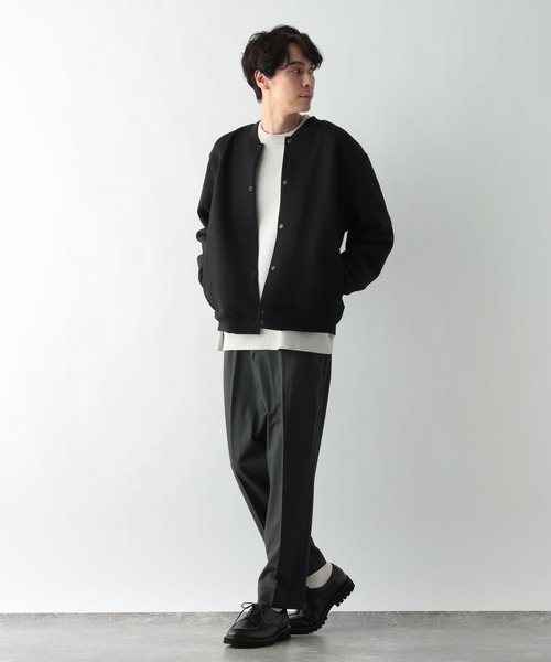 GLOBAL WORK(グローバルワーク)の「ダンボールスタジャン/647672(カーディガン/ボレロ・メンズ・グレー/ブラック・SMALL/MEDIUM/LARGE)」の9枚目の写真