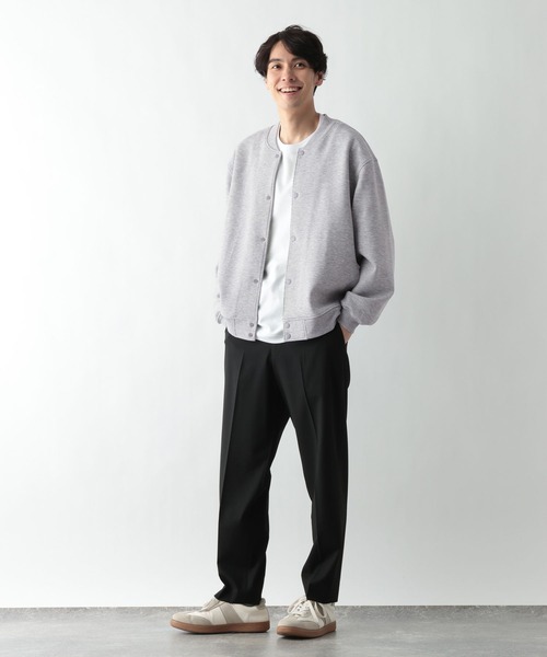 GLOBAL WORK(グローバルワーク)の「ダンボールスタジャン/647672(カーディガン/ボレロ・メンズ・グレー/ブラック・SMALL/MEDIUM/LARGE)」の14枚目の写真