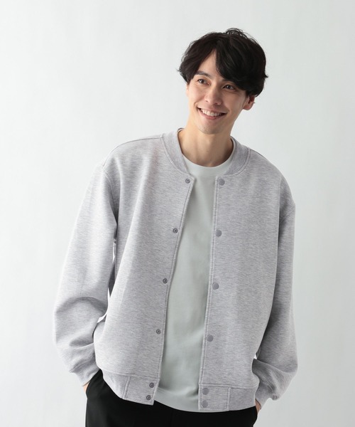 GLOBAL WORK(グローバルワーク)の「ダンボールスタジャン/647672(カーディガン/ボレロ・メンズ・グレー/ブラック・SMALL/MEDIUM/LARGE)」の16枚目の写真