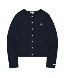 Wacky WiLLy（ワッキーウィリー）の「[GISELLEジゼル着用] WOMEN'S BASIC COTTON ROUND NECK CARDIGAN（カーディガン/ボレロ）」