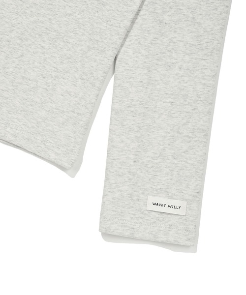 Wacky WiLLy（ワッキーウィリー）の「[GISELLEジゼル着用] WOMEN'S BASIC COTTON ROUND NECK CARDIGAN（カーディガン/ボレロ・レディース・ホワイト/ライトグレー/ネイビー/その他・SMALL/MEDIUM）」の16枚目の写真