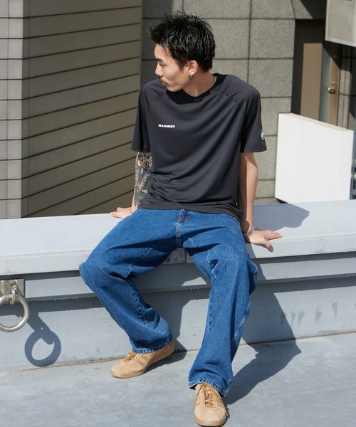 Mammut(マムート)の「MAMMUT/マムート Ducan FL T-shirt AF Men 半袖Tシャツ スポーツ ランニング ウォーキング 2026年 夏 夏服(Tシャツ/カットソー・メンズ・ブラック・M/L/XL)」の5枚目の写真