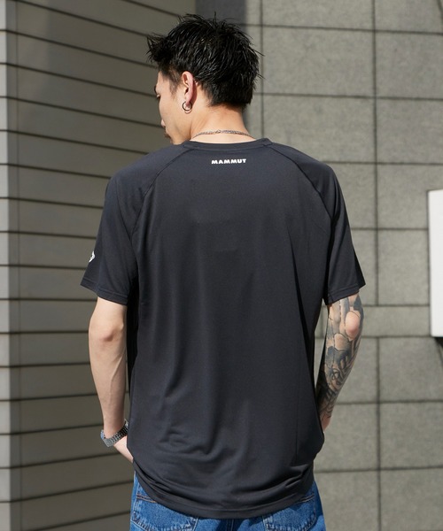 Mammut(マムート)の「MAMMUT/マムート Ducan FL T-shirt AF Men 半袖Tシャツ スポーツ ランニング ウォーキング 2026年 夏 夏服(Tシャツ/カットソー・メンズ・ブラック・M/L/XL)」の7枚目の写真