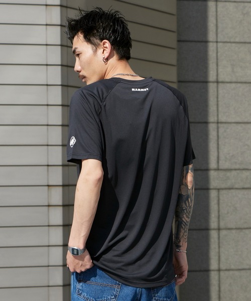 Mammut(マムート)の「MAMMUT/マムート Ducan FL T-shirt AF Men 半袖Tシャツ スポーツ ランニング ウォーキング 2026年 夏 夏服(Tシャツ/カットソー・メンズ・ブラック・M/L/XL)」の8枚目の写真