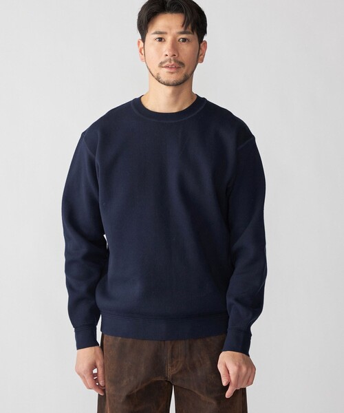 SHIPS(シップス)の「SHIPS: 〈手洗い可能〉ヒートボンディング ニット スウェット(ニット/セーター・メンズ・ブラウン/ネイビー/グレー/ケリーグリーン・SMALL/X-LARGE/LARGE/MEDIUM)」の19枚目の写真