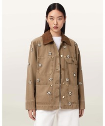 ALLSAINTS | BEX EMBELLISHED DENIM JACKET | BEX エンベリッシュド デニム ジャケット(デニムジャケット)