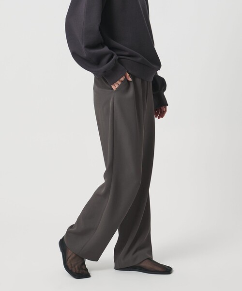 MARW UNITED ARROWS(マルゥ ユナイテッドアローズ)の「<MARW UNITED ARROWS>ハイウエスト パンツ(スラックス・レディース・ブラック/ダークグレー・36/38)」の6枚目の写真