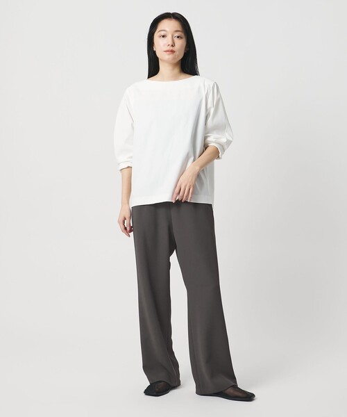 MARW UNITED ARROWS(マルゥ ユナイテッドアローズ)の「<MARW UNITED ARROWS>ハイウエスト パンツ(スラックス・レディース・ブラック/ダークグレー・36/38)」の9枚目の写真