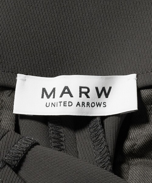 MARW UNITED ARROWS(マルゥ ユナイテッドアローズ)の「<MARW UNITED ARROWS>ハイウエスト パンツ(スラックス・レディース・ブラック/ダークグレー・36/38)」の16枚目の写真