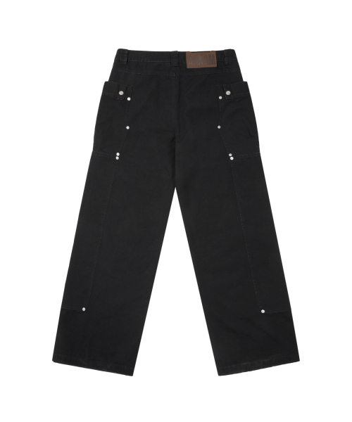 AAKAM(アーカム)の「Walt Panel Cotton Pants (Black)(その他パンツ・レディース・その他・1/2)」の3枚目の写真