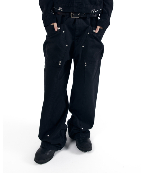 AAKAM(アーカム)の「Walt Panel Cotton Pants (Black)(その他パンツ・レディース・その他・1/2)」の4枚目の写真