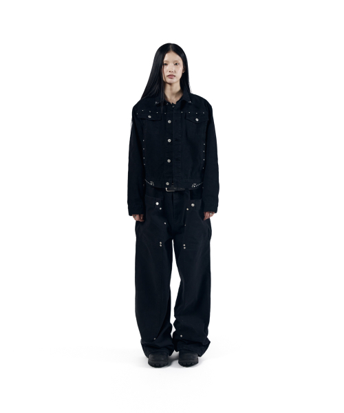AAKAM(アーカム)の「Walt Panel Cotton Pants (Black)(その他パンツ・レディース・その他・1/2)」の6枚目の写真