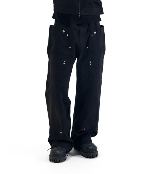 AAKAM(アーカム)の「Walt Panel Cotton Pants (Black)(その他パンツ・レディース・その他・1/2)」の10枚目の写真