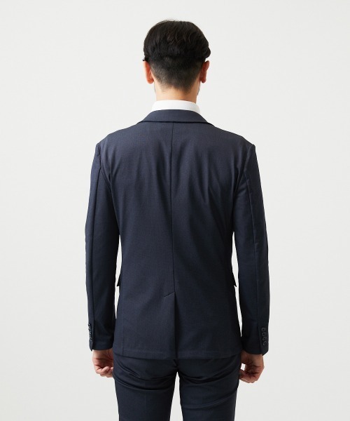 MICHEL KLEIN HOMME (ミッシェルクランオム)の「【セットアップ】ストレッチテーラードジャケット(Tシャツ/カットソー・メンズ・グレー/ネイビー・MEDIUM/LARGE/X-LARGE)」の11枚目の写真