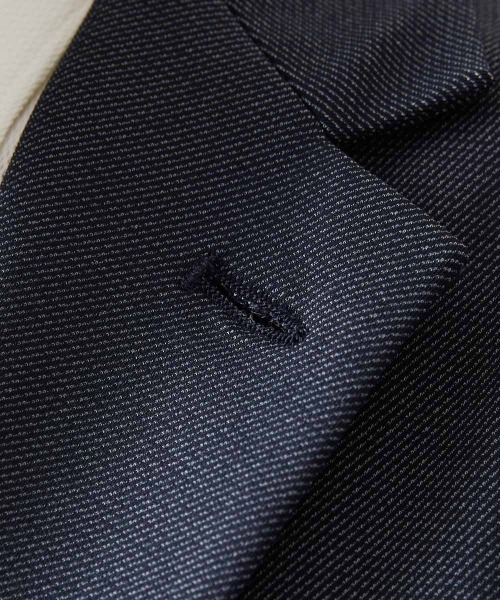 MICHEL KLEIN HOMME (ミッシェルクランオム)の「【セットアップ】ストレッチテーラードジャケット(Tシャツ/カットソー・メンズ・グレー/ネイビー・MEDIUM/LARGE/X-LARGE)」の14枚目の写真