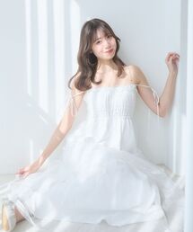 MAJESTIC LEGON | チェーン付きキラキラキャミワンピ(ワンピース)