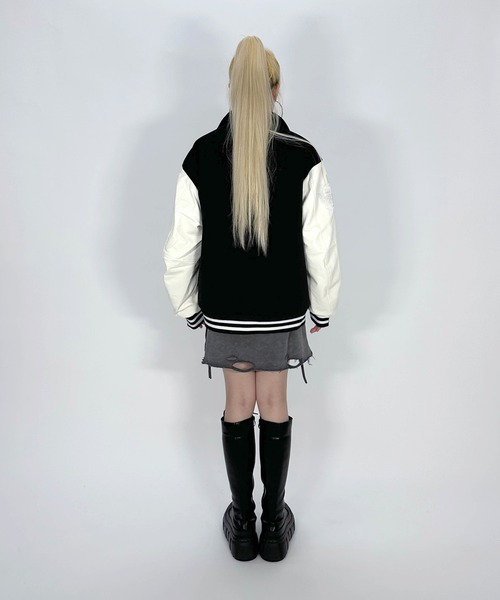 セール】BAYSTARS VARSITY JACKET/【野球観戦コーデ】横浜DeNA