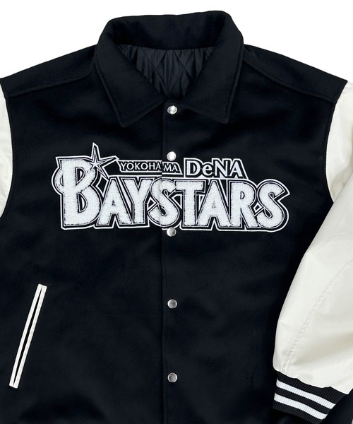セール】BAYSTARS VARSITY JACKET/【野球観戦コーデ】横浜DeNA