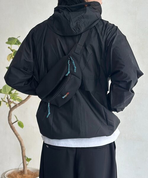 SIERRA DESIGNS（シェラデザイン）の「パッカブルナイロンジャケット（ブルゾン・メンズ・オレンジ/ブラック・FREE）」の22枚目の写真