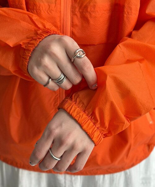 SIERRA DESIGNS（シェラデザイン）の「パッカブルナイロンジャケット（ブルゾン・メンズ・オレンジ/ブラック・FREE）」の16枚目の写真