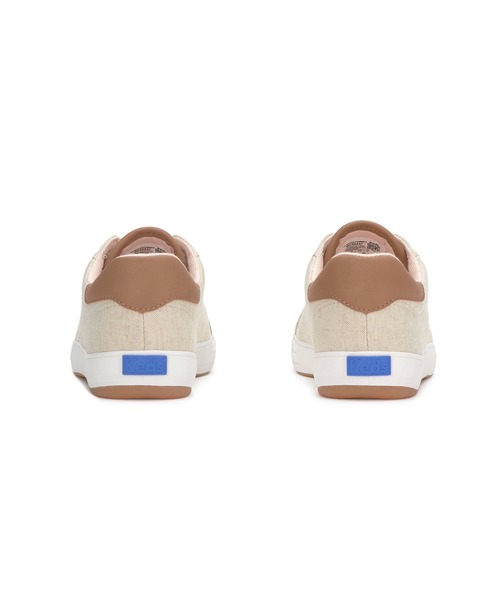 Keds(ケッズ)の「Keds ケッズ センター スリー アンダイド キャンバス ナチュラルホワイト(スニーカー・レディース・オフホワイト・22.5cm/25.0cm/23.0cm/23.5cm/24.0cm/24.5cm)」の4枚目の写真
