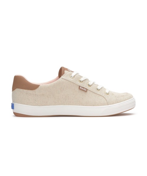 Keds(ケッズ)の「Keds ケッズ センター スリー アンダイド キャンバス ナチュラルホワイト(スニーカー・レディース・オフホワイト・22.5cm/25.0cm/23.0cm/23.5cm/24.0cm/24.5cm)」の2枚目の写真