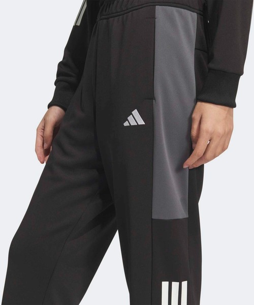 adidas(アディダス)の「チームルーズフィットダブルニットトラックパンツ / アディダス adidas(スウェットパンツ・レディース・ブラック・SMALL/MEDIUM/LARGE/X-LARGE)」の5枚目の写真