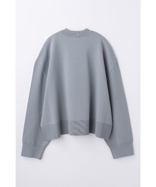 ENFOLD(エンフォルド)の「WIDE-ARM PULLOVER(ニット/セーター・レディース・ライトグレー/ダークネイビー・38)」の3枚目の写真