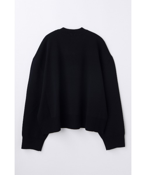 ENFOLD(エンフォルド)の「WIDE-ARM PULLOVER(ニット/セーター・レディース・ライトグレー/ダークネイビー・38)」の4枚目の写真