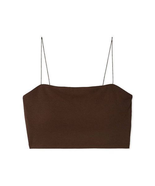 SNIDEL(スナイデル)の「カップインナーキャミ(キャミソール・レディース・ブラック/ブラウン/ホワイト・F)」の3枚目の写真