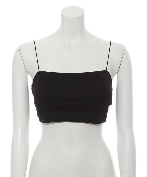 SNIDEL(スナイデル)の「カップインナーキャミ(キャミソール・レディース・ブラック/ブラウン/ホワイト・F)」の4枚目の写真